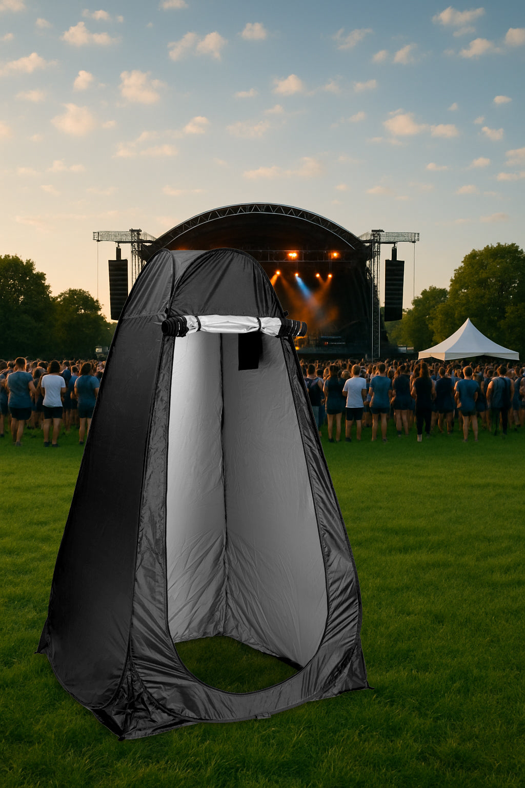 Pop-up privacy tent | Black