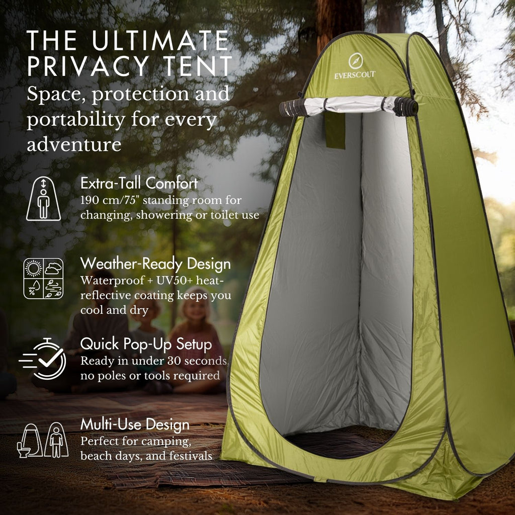 Pop-up privacy tent | Green