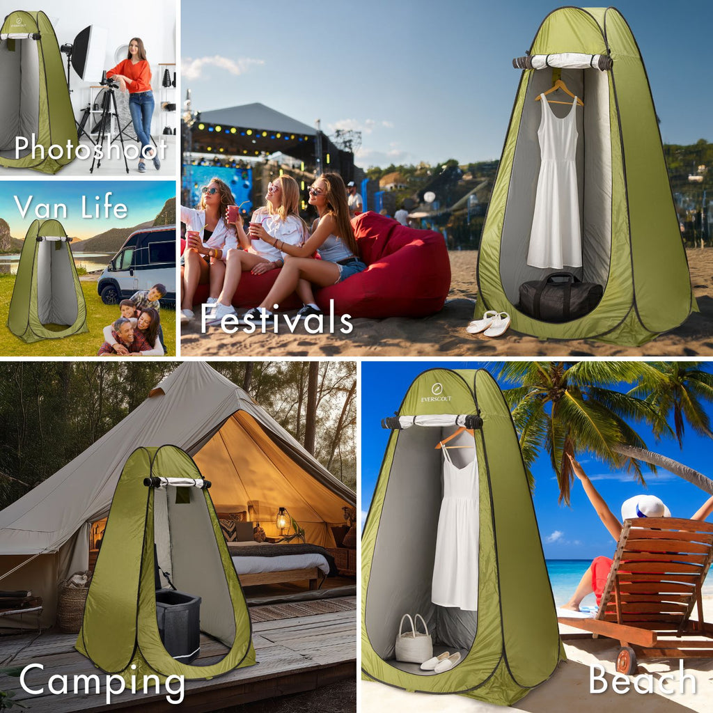 Pop-up privacy tent | Green